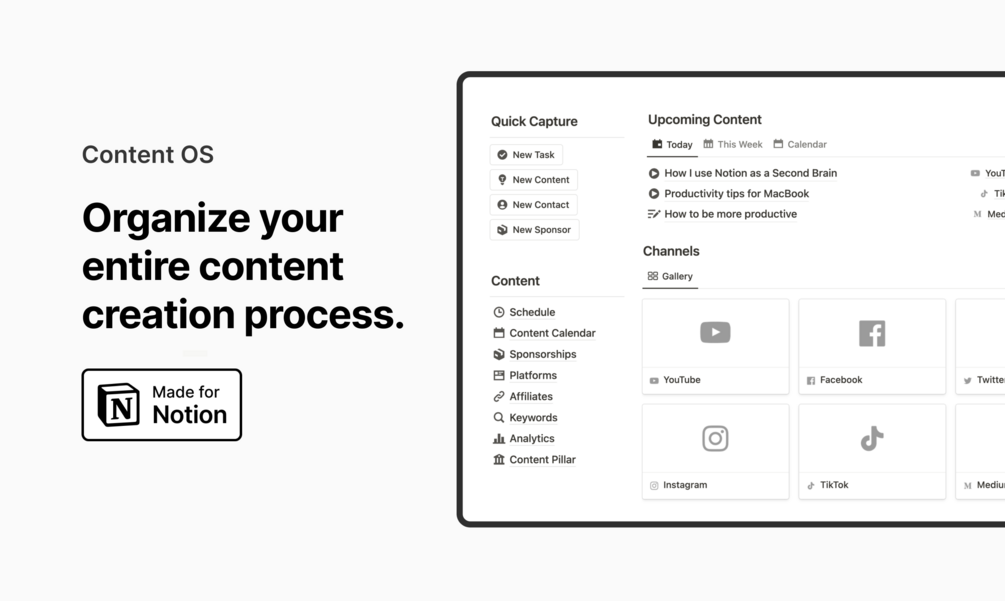 Content OS Notion Template (Updated)